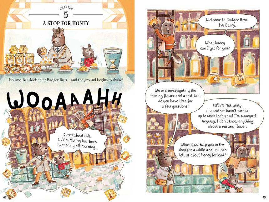 Ivy and Bearlock Holmes: the Case of the Missing Flower - Kristyna Litten