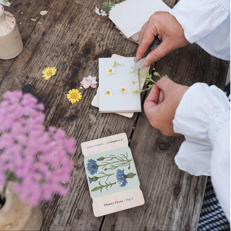 Studio Wald - Pocket Flower Press - Vintage Cornflower | Scout & Co