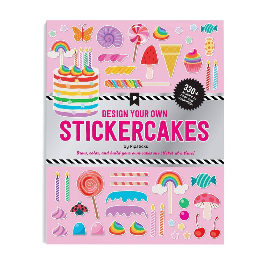 Pipsticks - Design Your Own Sticker Book: Stickercakes | Scout & Co