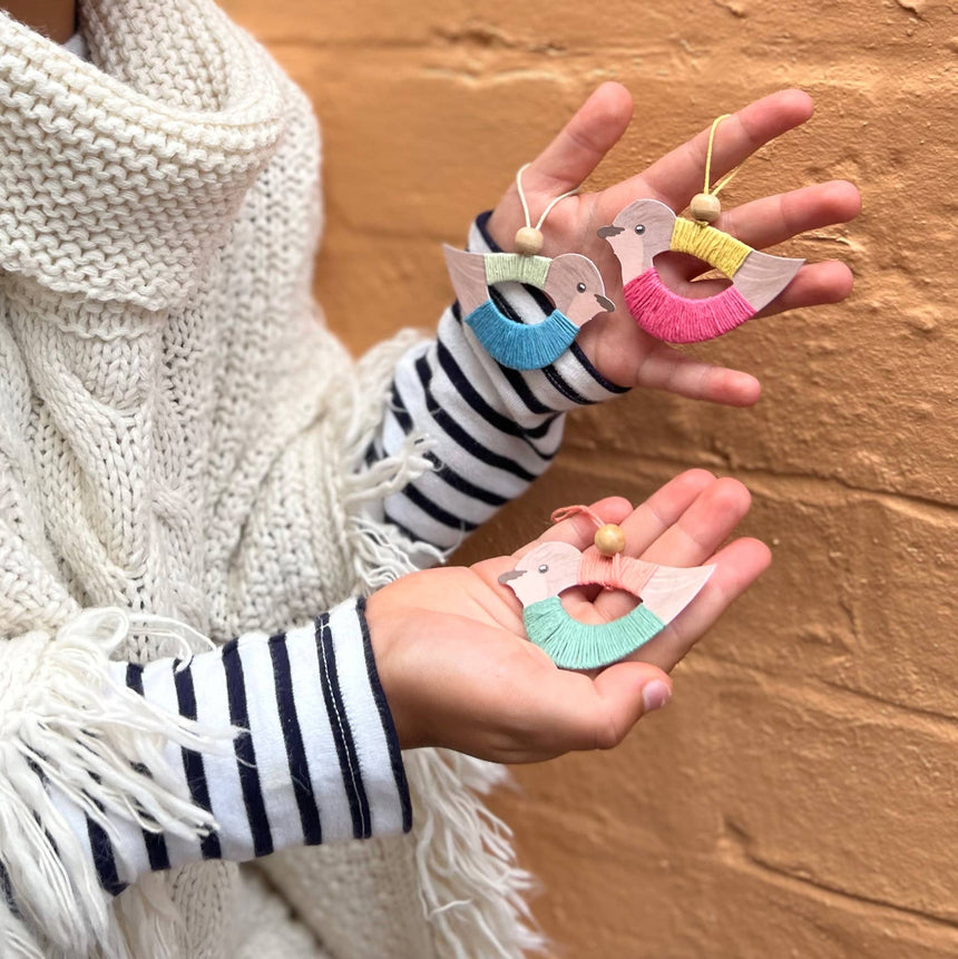 Cotton Twist - Make Your Own Flying Bird Christmas Decorations | Scout & Co