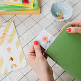 Cotton Clara - Nature Rainbow Cross Stitch Bookmark Kit | Scout & Co