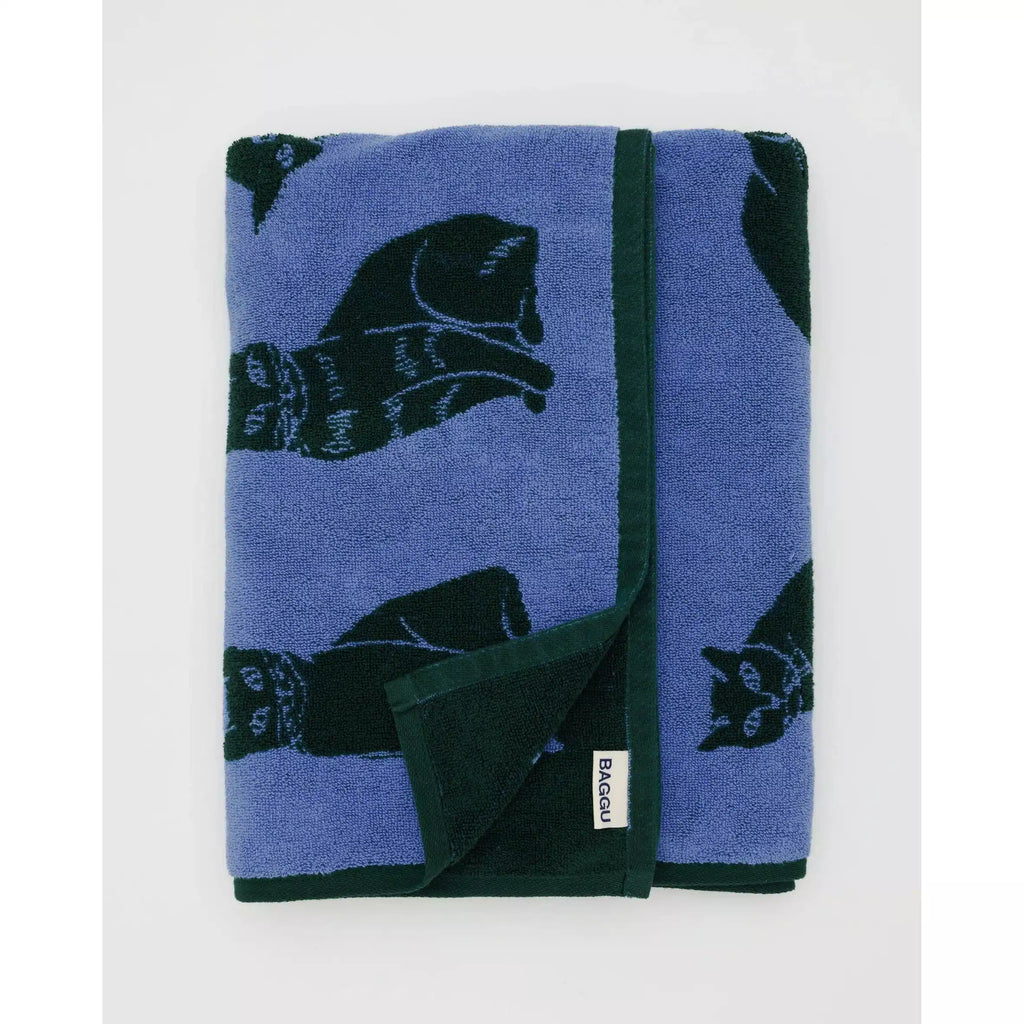 Baggu - Bath towel - Cats | Scout & Co