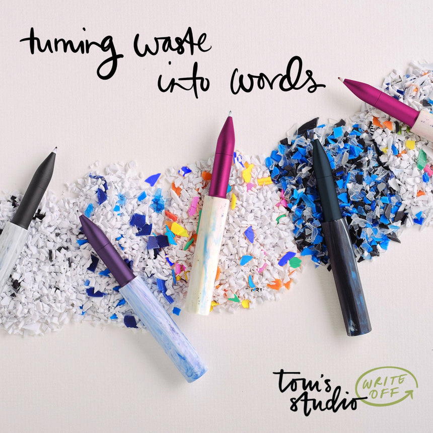 Tom's Studio - The Wren Write Off refillable pen - Nimbus | Scout & Co
