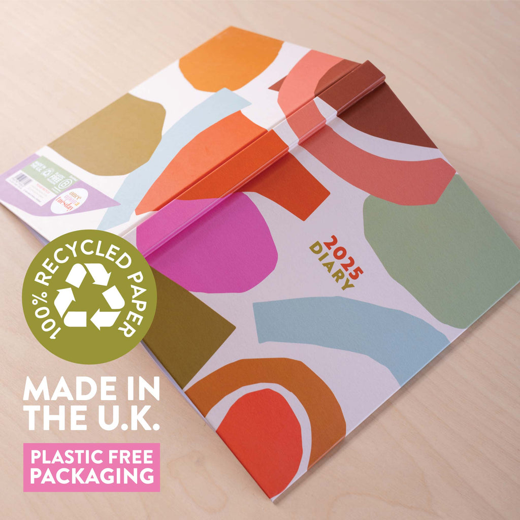 Good Tuesday - 2025 Diary - Organic Paper Shape | Scout & Co