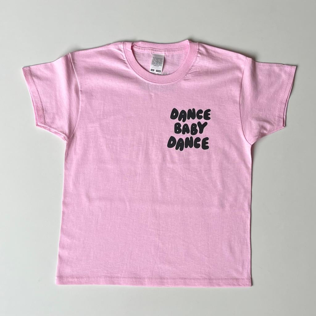 Young Double x Scout & Co exclusive - Dance Baby Dance adult T-shirt - Pink - Pre order | Scout & Co