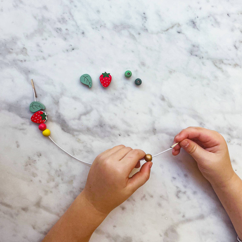 Cotton Twist - Strawberry Bracelet Bead Kit | Scout & Co