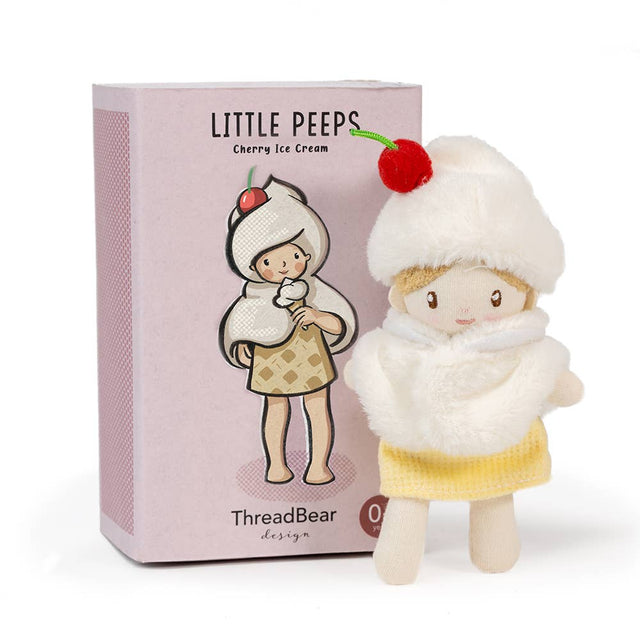 ThreadBear - Little Peeps toy - Cherry Ice Cream | Scout & Co