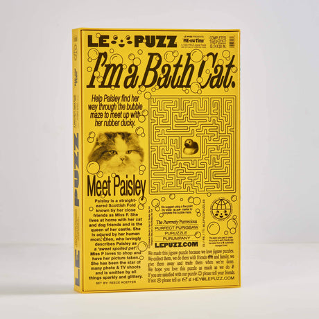 Le Puzz - ME-ow Time 1000-piece jigsaw puzzle
