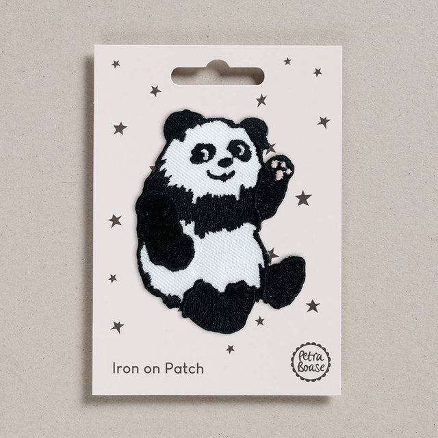 Petra Boase - Iron on Patch - Panda Bear | Scout & Co