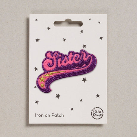 Petra Boase - Sister Iron-On Embroidered Patch | Scout & Co