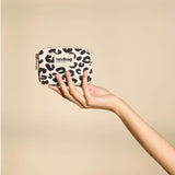 Lili Leopard Off-white coin purse | Scout & Co