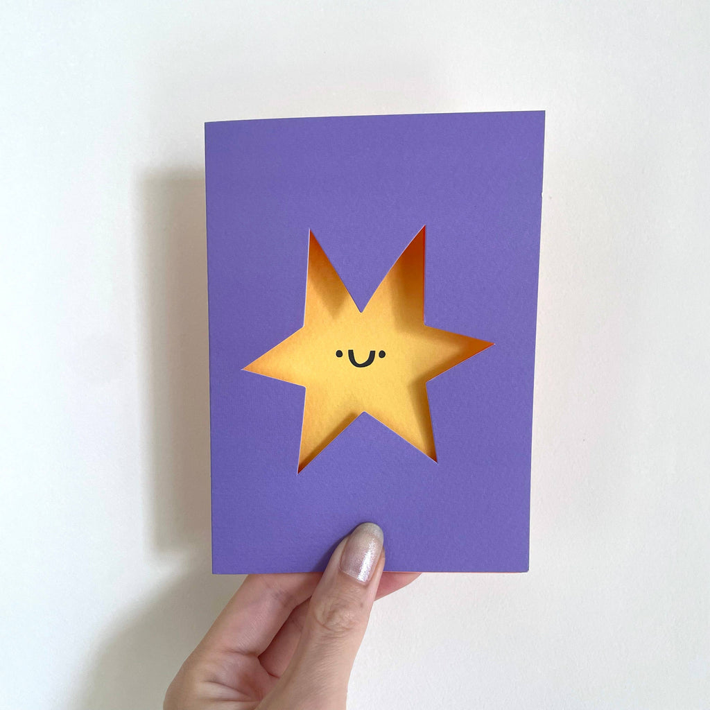 Rumble Cards - Star die cut card | Scout & Co