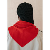 TBCo - Merino Triangle Scarf in Red | Scout & Co