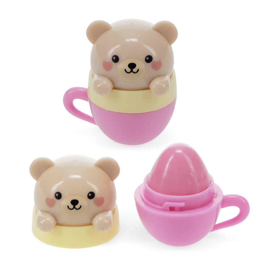 Rex - Teacup Animal Friends mini berry scented lip balm | Scout & Co