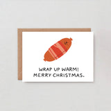 Wrap - Wrap Up Warm Christmas Card | Scout & Co