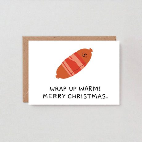 Wrap - Wrap Up Warm Christmas Card | Scout & Co
