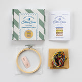 Cotton Clara - Olives Cross Stitch Kit | Scout & Co