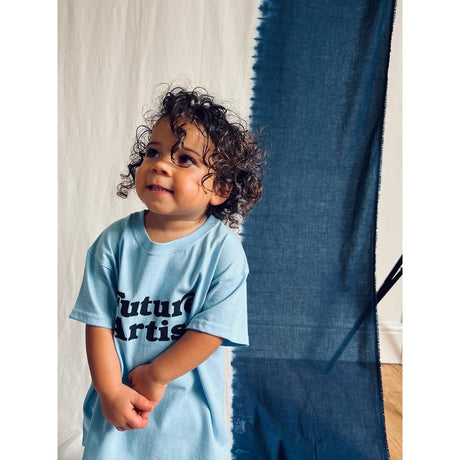 Young Double x Scout & Co exclusive - Future Artist T-shirt - Ice Blue | Scout & Co