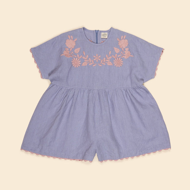 Apolina - Alma playsuit - Blue lilac | Scout & Co