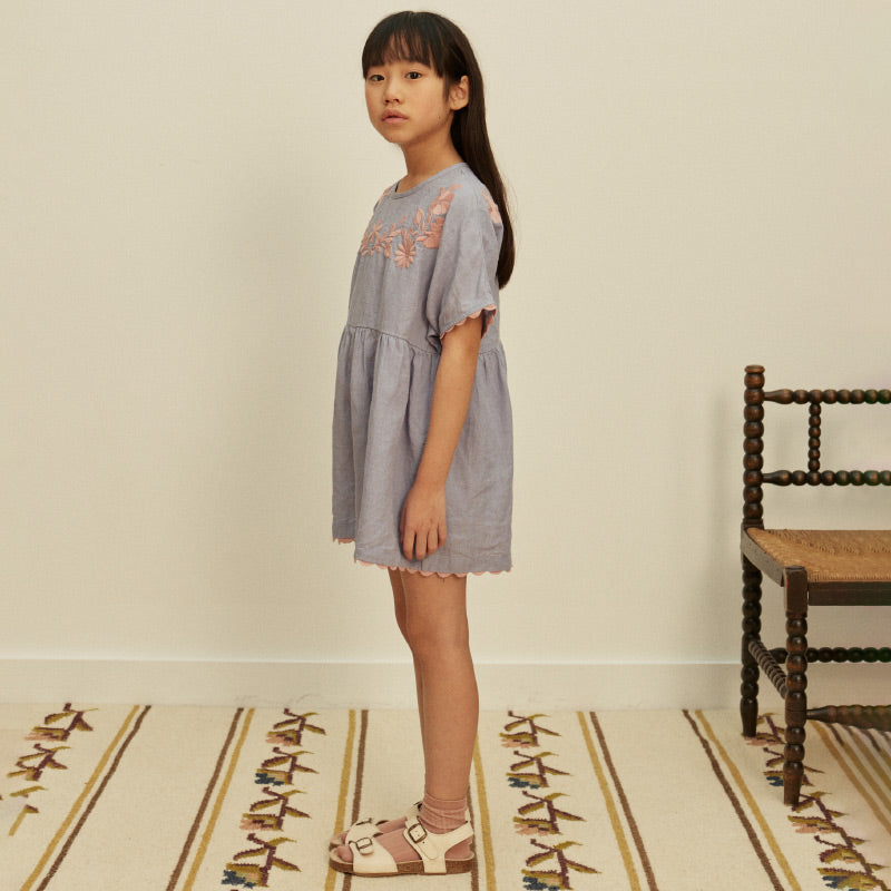 Apolina - Alma playsuit - Blue lilac | Scout & Co