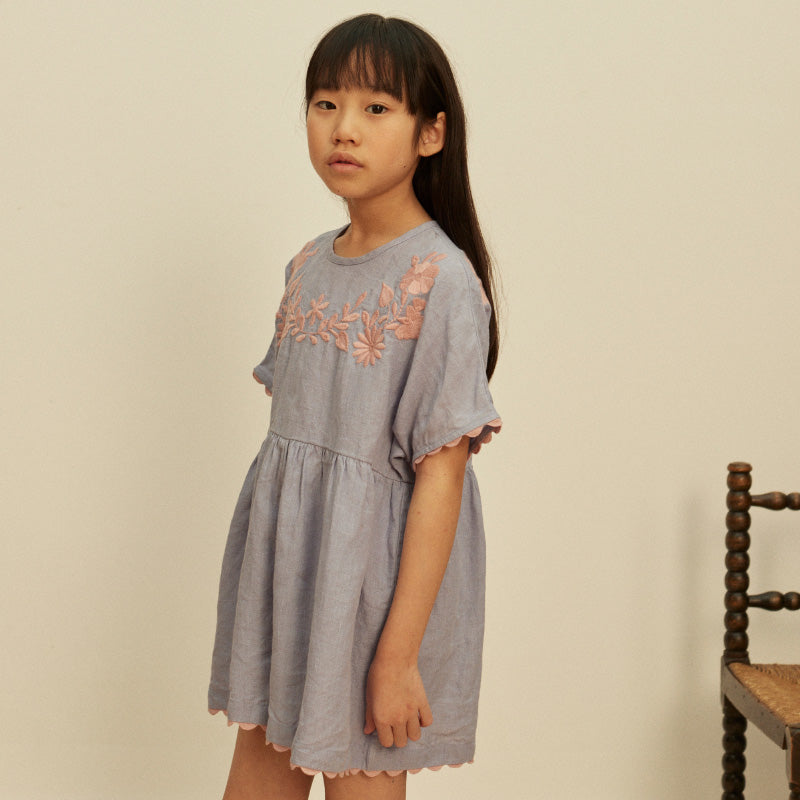 Apolina - Alma playsuit - Blue lilac | Scout & Co