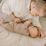 Claude & Co - Milking It baby bodysuit - Chocolate | Scout & Co