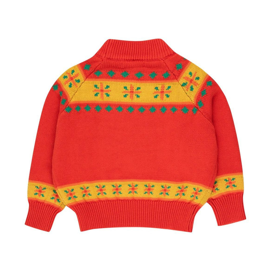 Tiny Cottons - Folky mockneck sweater | Scout & Co