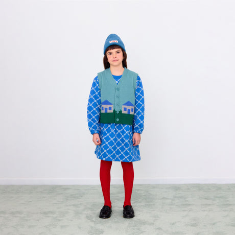 Tiny Cottons - Houses knit vest | Scout & Co