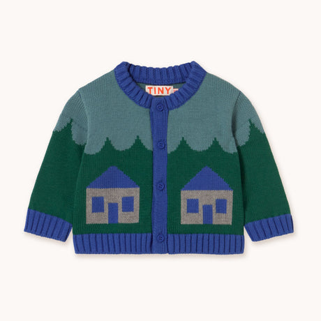 Tiny Cottons - Houses knit cardigan - baby | Scout & Co