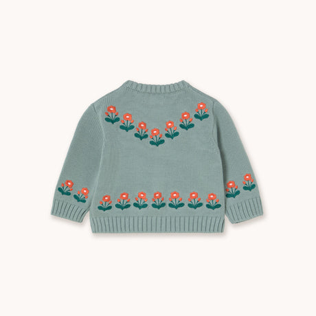 Tiny Cottons - Flowers knit cardigan - baby | Scout & Co