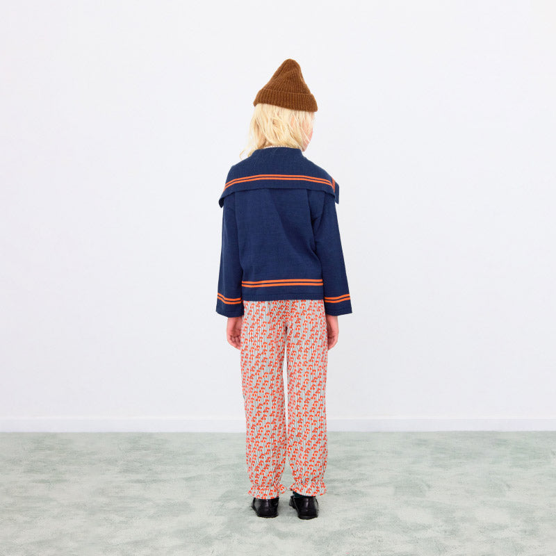 Tiny Cottons - Stripes Tiny cardigan - navy | Scout & Co