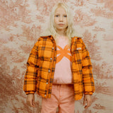 Tiny Cottons - Check padded jacket - summer red | Scout & Co