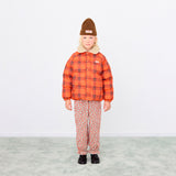 Tiny Cottons - Check padded jacket - summer red | Scout & Co