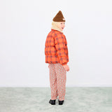Tiny Cottons - Check padded jacket - summer red | Scout & Co