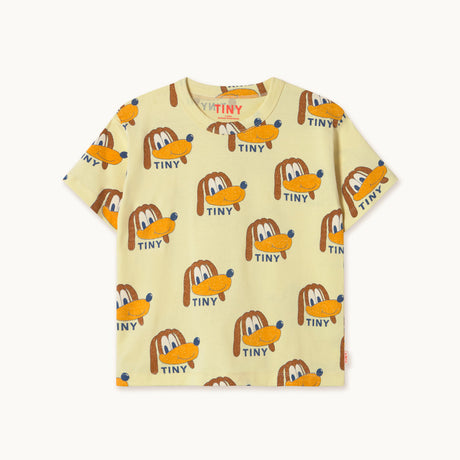 Tiny Cottons - Dogs tee - dusty yellow | Scout & Co