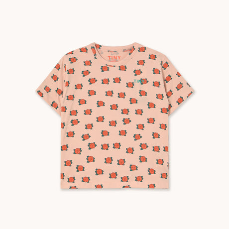 Tiny Cottons - Camelias tee - wild rose | Scout & Co