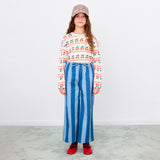 Tiny Cottons - Cherry rib tee - light cream heather | Scout & Co