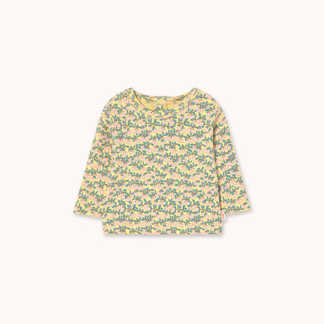 Tiny Cottons - Mini Apples rib baby tee - mellow yellow | Scout & Co