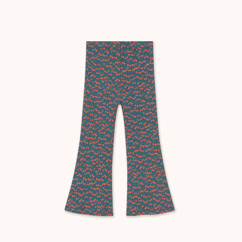 Tiny Cottons - Mini Apples rib pants - light navy | Scout & Co
