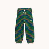 Tiny Cottons - Duo Stripes sweatpants - dark green | Scout & Co