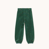 Tiny Cottons - Duo Stripes sweatpants - dark green | Scout & Co