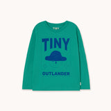 Tiny Cottons - Outlander graphic sleeve tee - emerald | Scout & Co