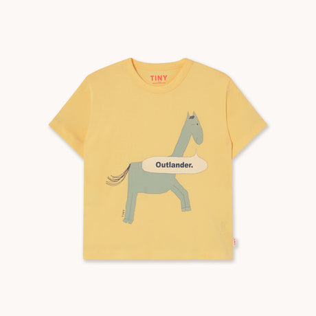 Tiny Cottons - Horse tee - mellow yellow | Scout & Co