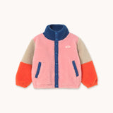 Tiny Cottons - Colour Block polar sherpa jacket - dark blue | Scout & Co