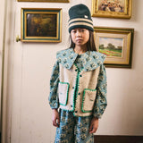 Tiny Cottons - Sherpa vest - dark vanilla | Scout & Co