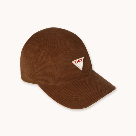Tiny Cottons - Corduroy cap - Dark brown | Scout & Co
