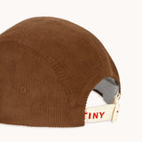 Tiny Cottons - Corduroy cap - Dark brown | Scout & Co