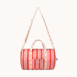 Tiny Cottons - Retro Stripes duffel bag - pink | Scout & Co