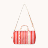 Tiny Cottons - Retro Stripes duffel bag - pink | Scout & Co