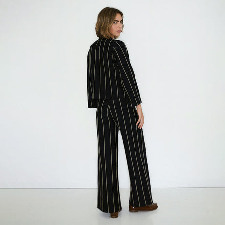 The Tiny Big Sister - Chloe striped sweater - navy